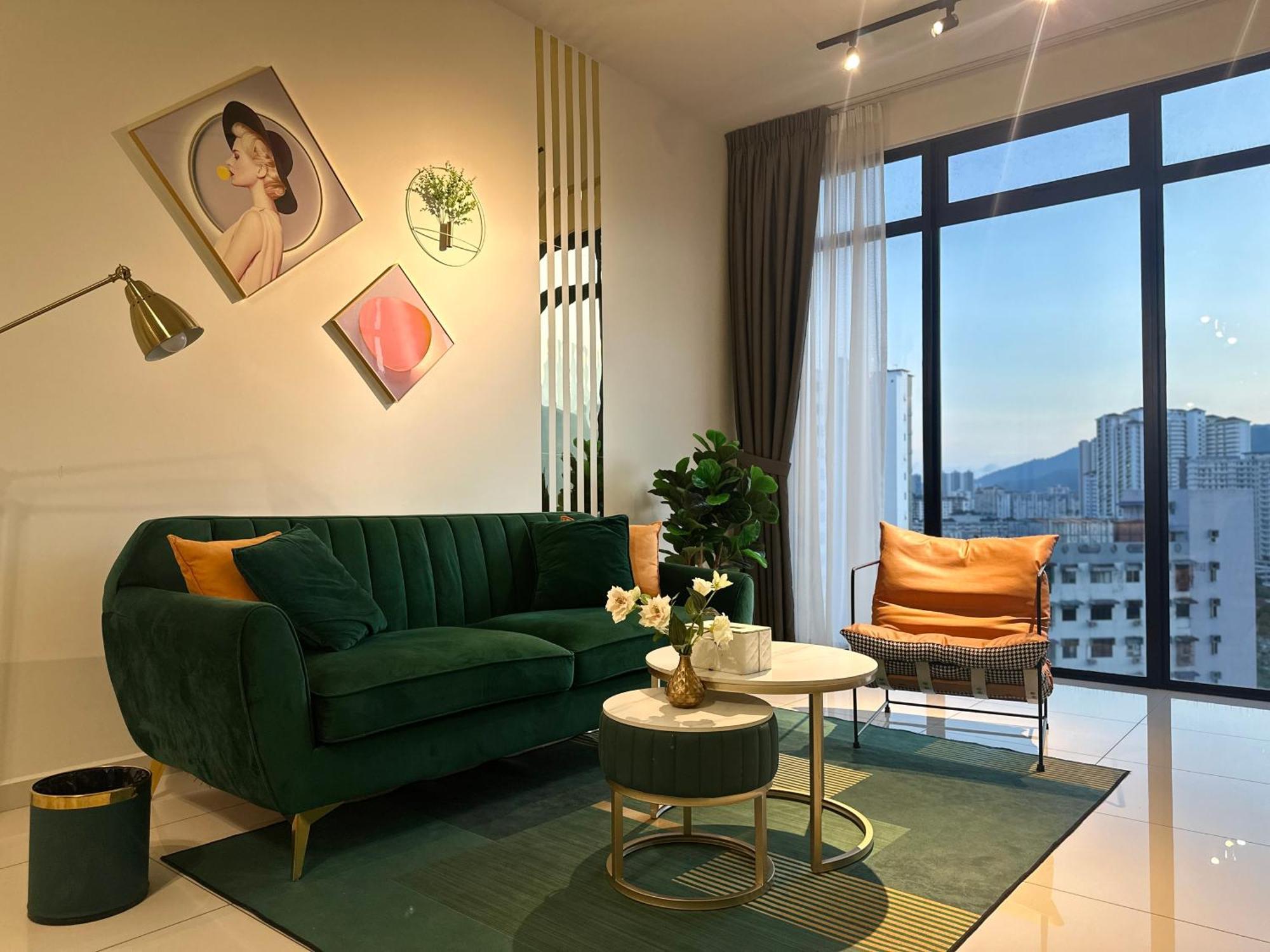 New 2Br Georgetown Warm And Lovely Homestay 10Pax-无敌美景两房民宿 Beacon Executive Suite Exterior foto