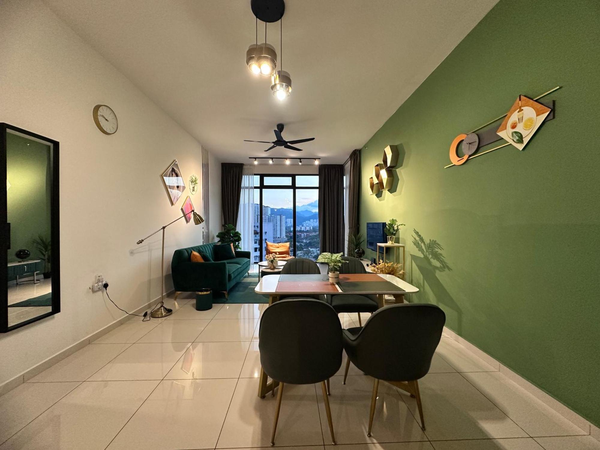 New 2Br Georgetown Warm And Lovely Homestay 10Pax-无敌美景两房民宿 Beacon Executive Suite Exterior foto