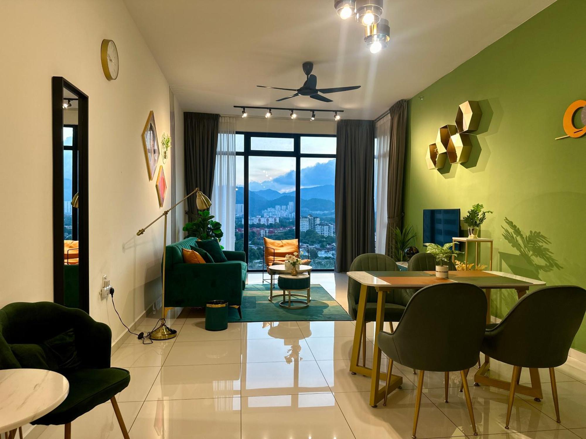 New 2Br Georgetown Warm And Lovely Homestay 10Pax-无敌美景两房民宿 Beacon Executive Suite Exterior foto